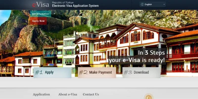 Turkey e-Visa Application System