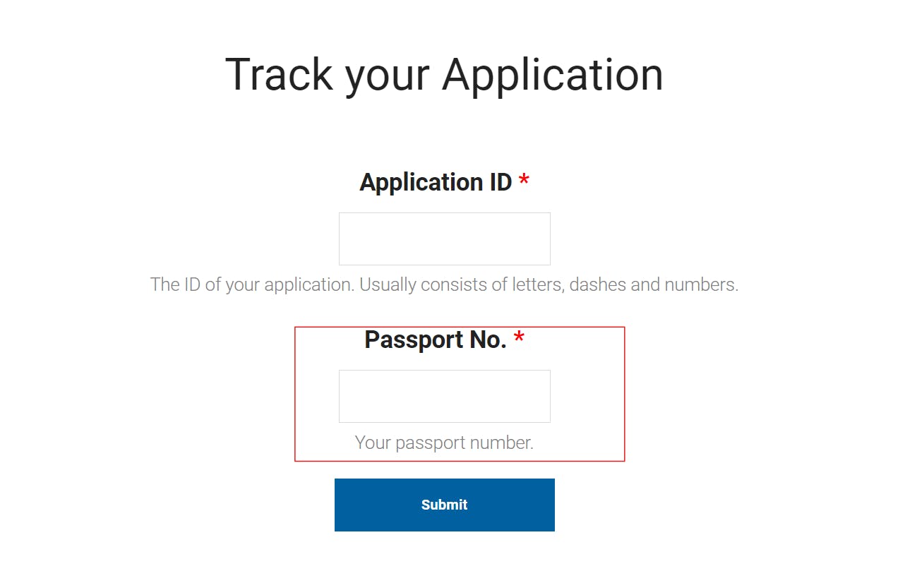 Greece visa application tracking online using Government portal