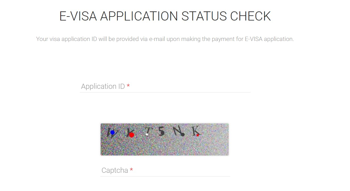 Armenia visa status check using the government portal