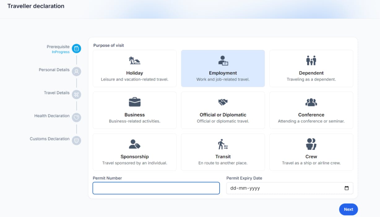 Maldives work visa process for declaration form