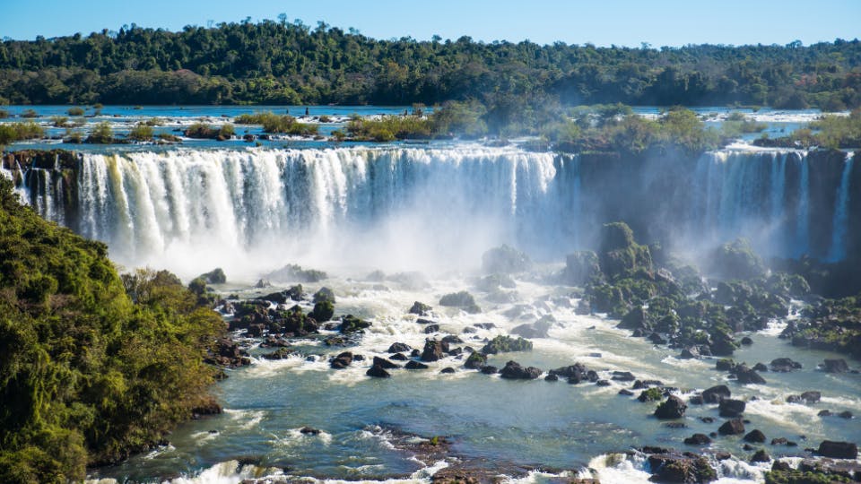 Iguazu Falls, South America.