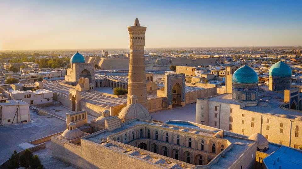 Bukhara historic architecture in Uzbekistan