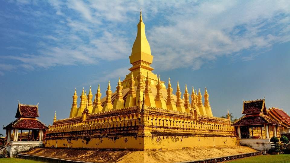 That Luang Stupa in Vientiane