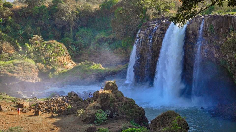 Blue Nile Falls in Ethiopia