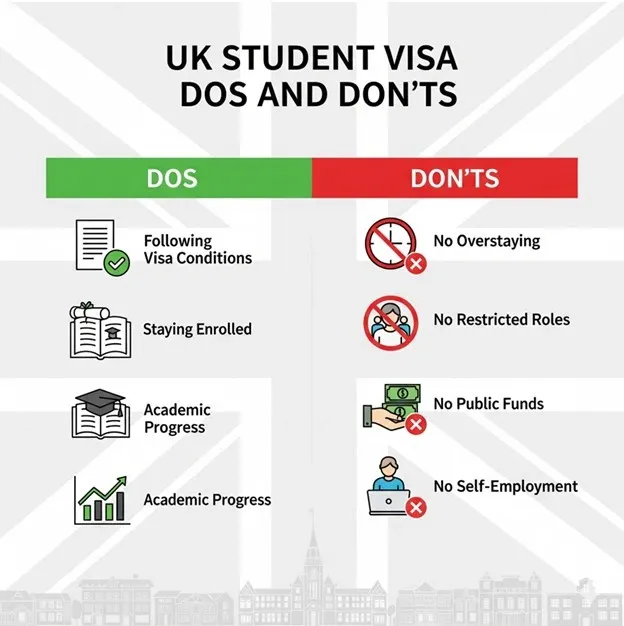 UK Student Visa Dos and Don’ts