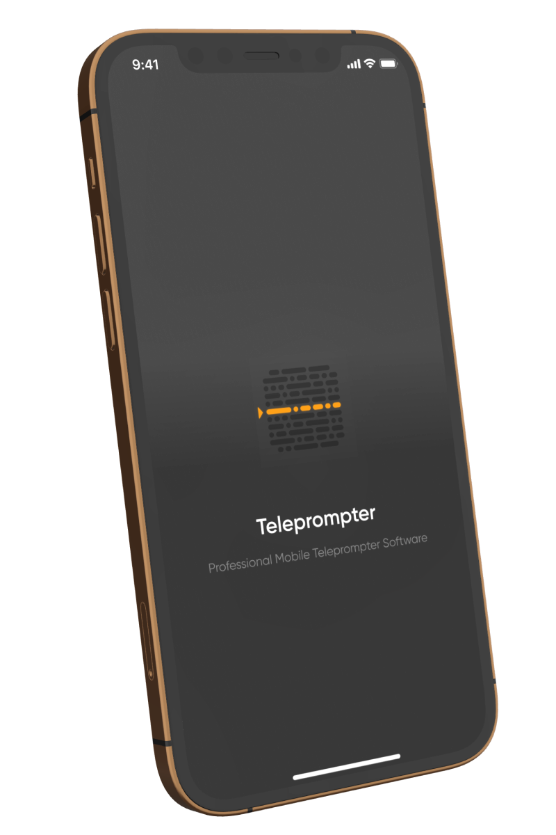 Download Teleprompter for your iPhone or iPad.
