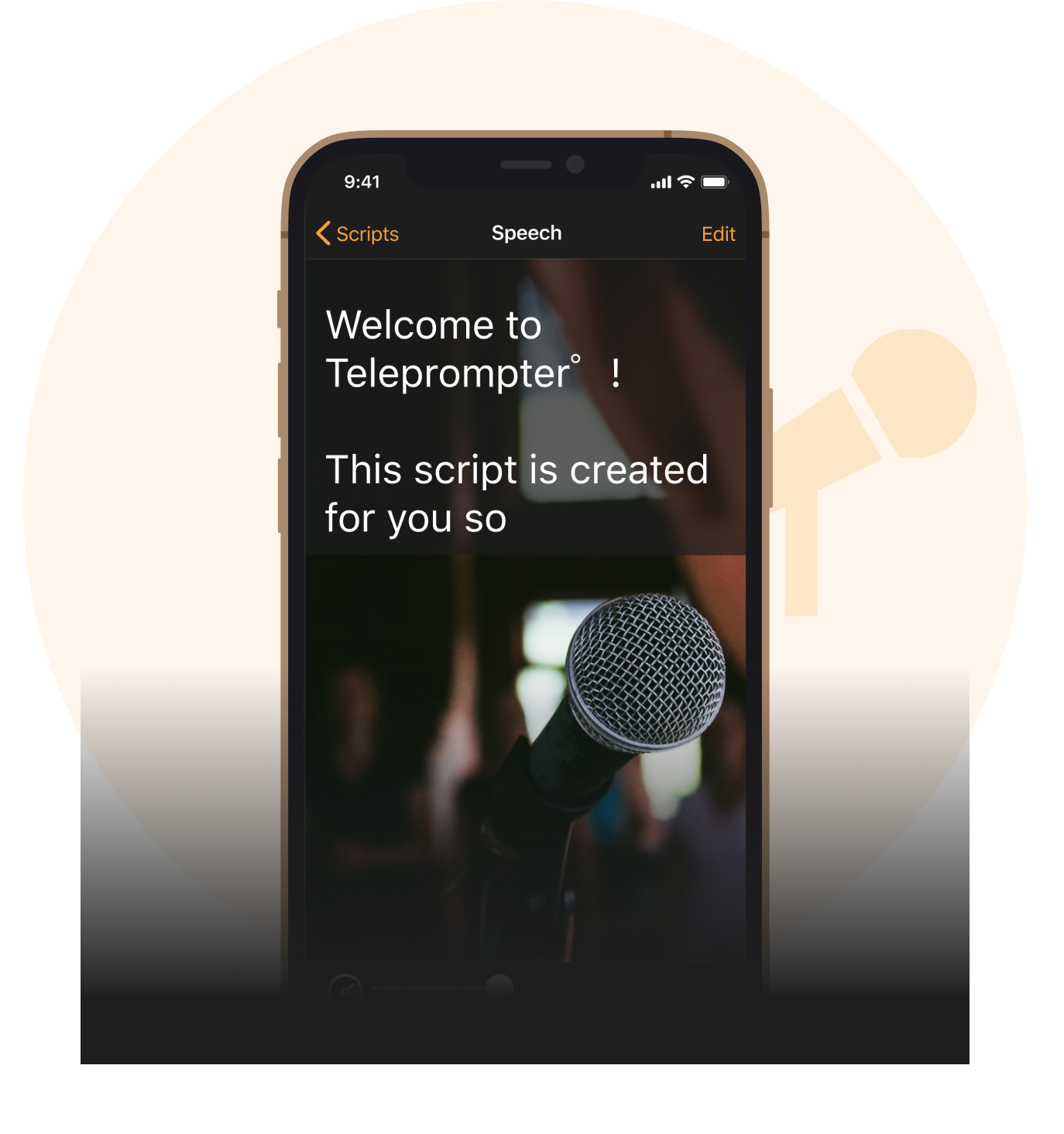 Speech Teleprompter for
Public Speaking
Engagements