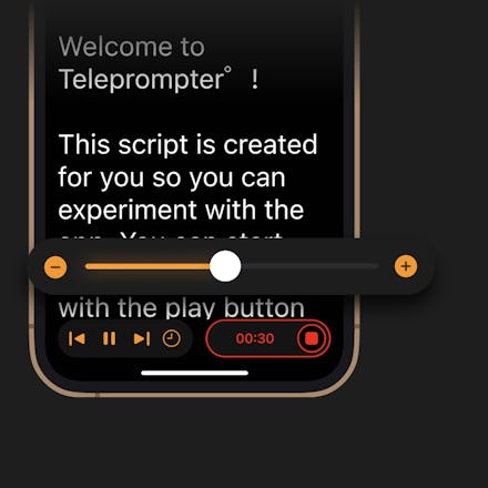Read At Your Pace With Scroll Adjust