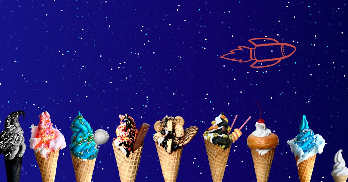 Astronaut Ice Cream café