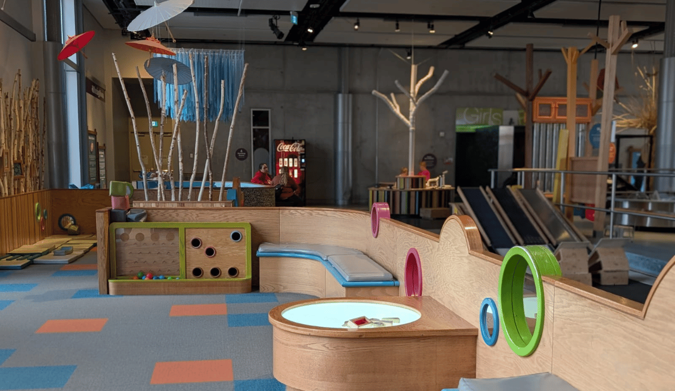 A calm early years play space for babies and toddlers at Creative Kids Museum, designed for safe exploration and development