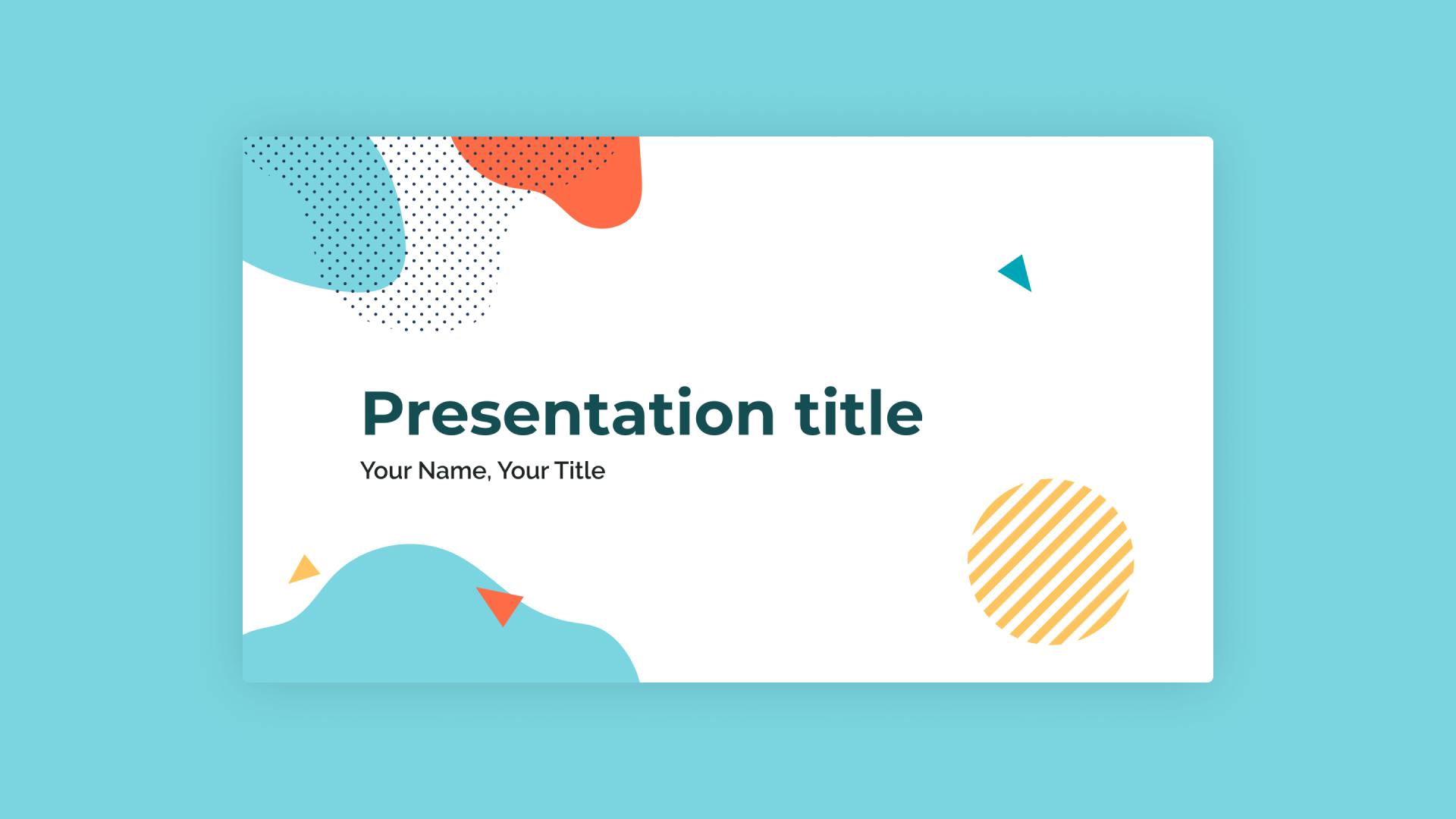 Grady Presentation Template