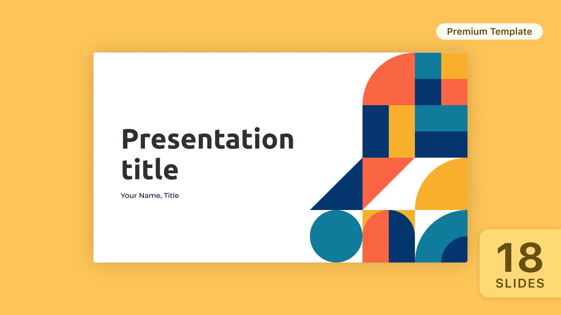 Shapito Presentation Template