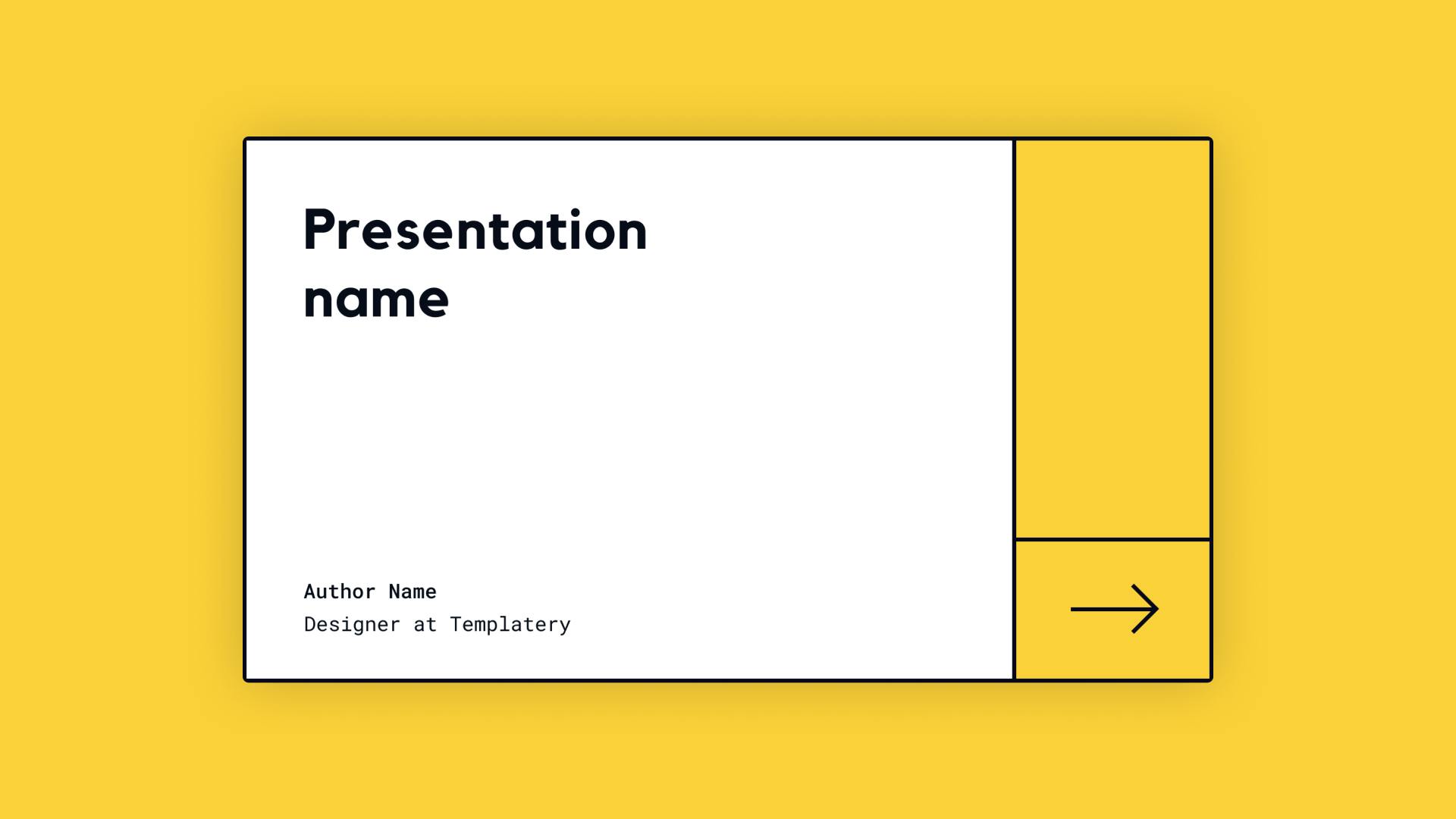 Una Presentation Template