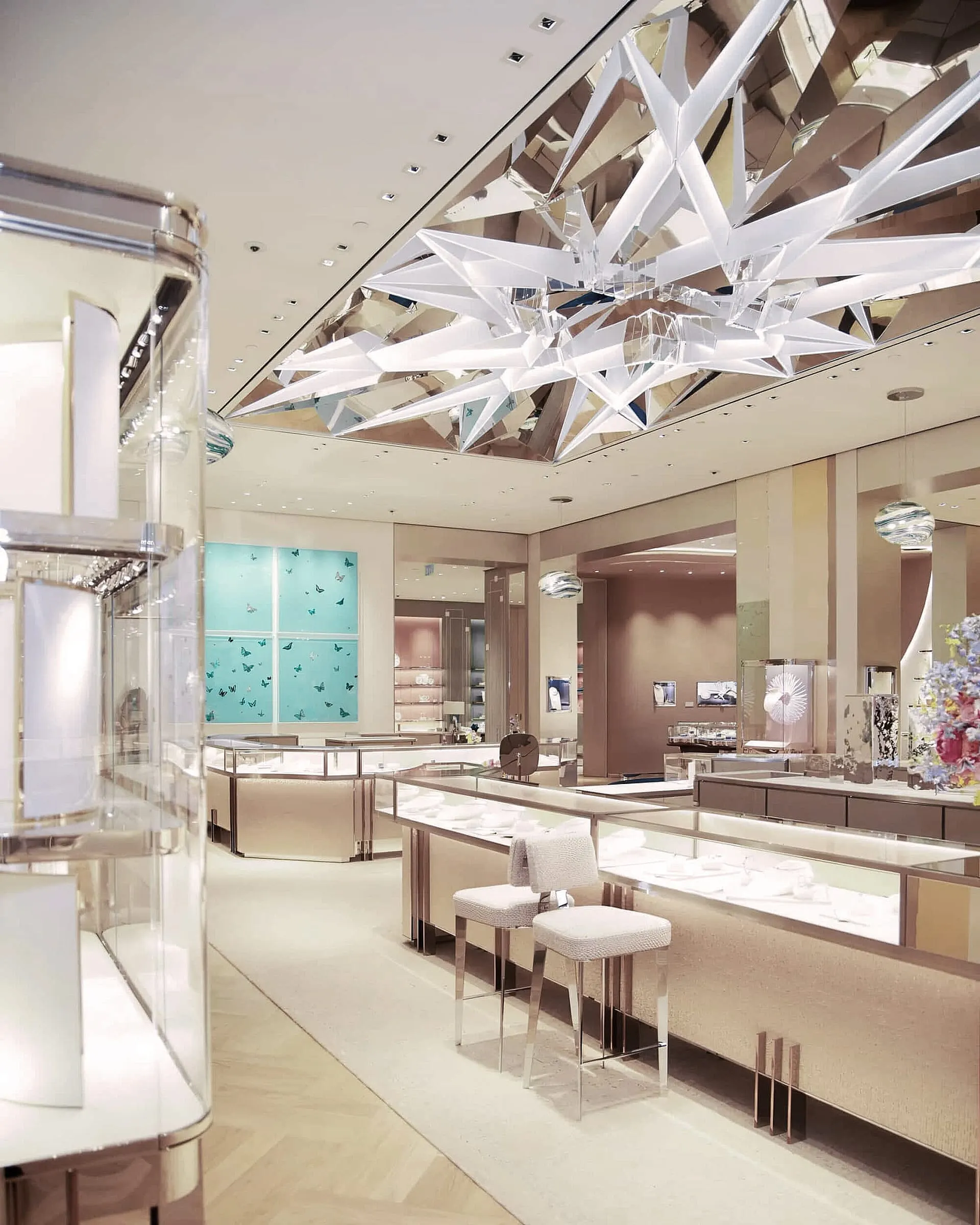 Skylight, Tiffany Store South Coast Plaza