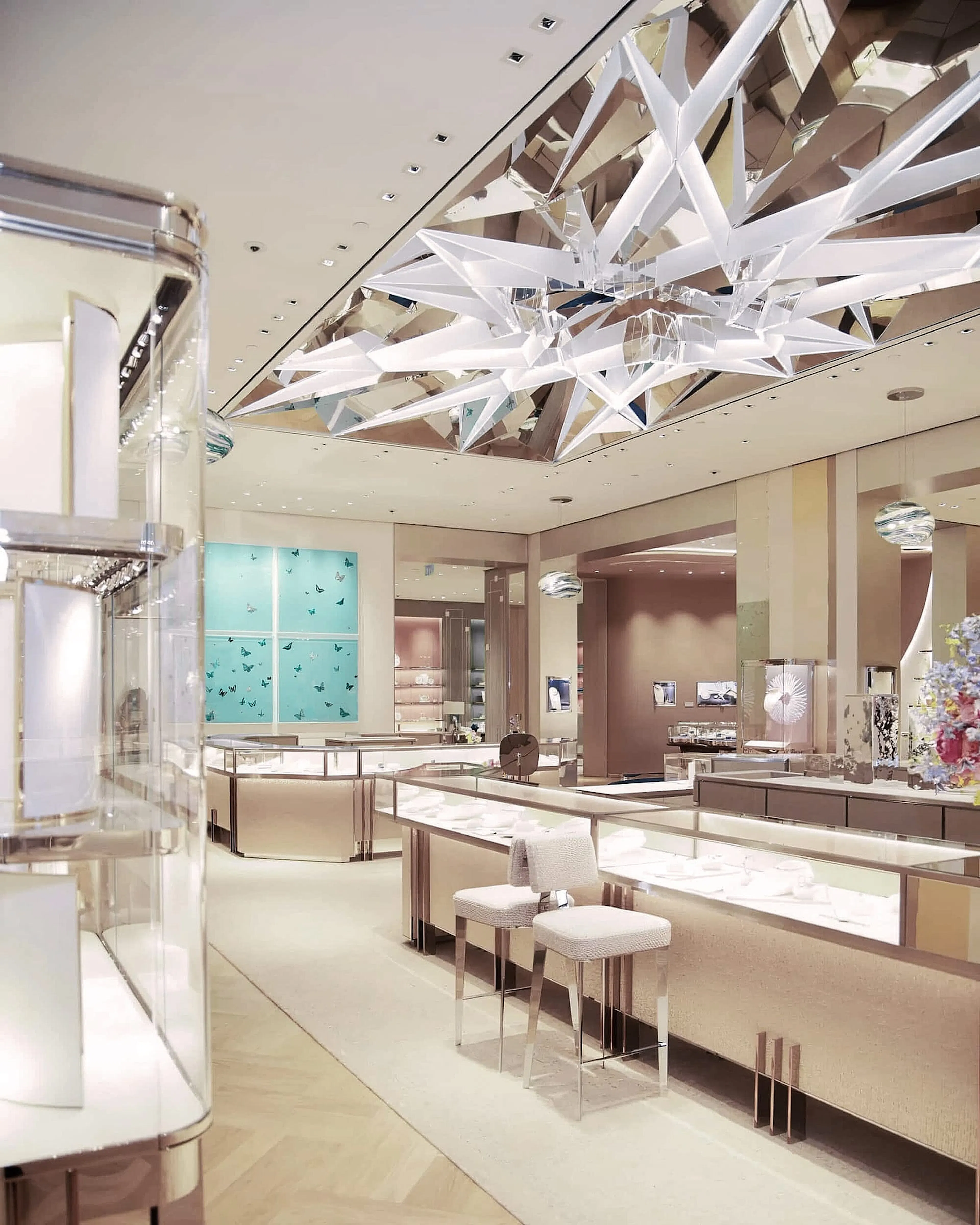 Skylight, Tiffany Store South Coast Plaza