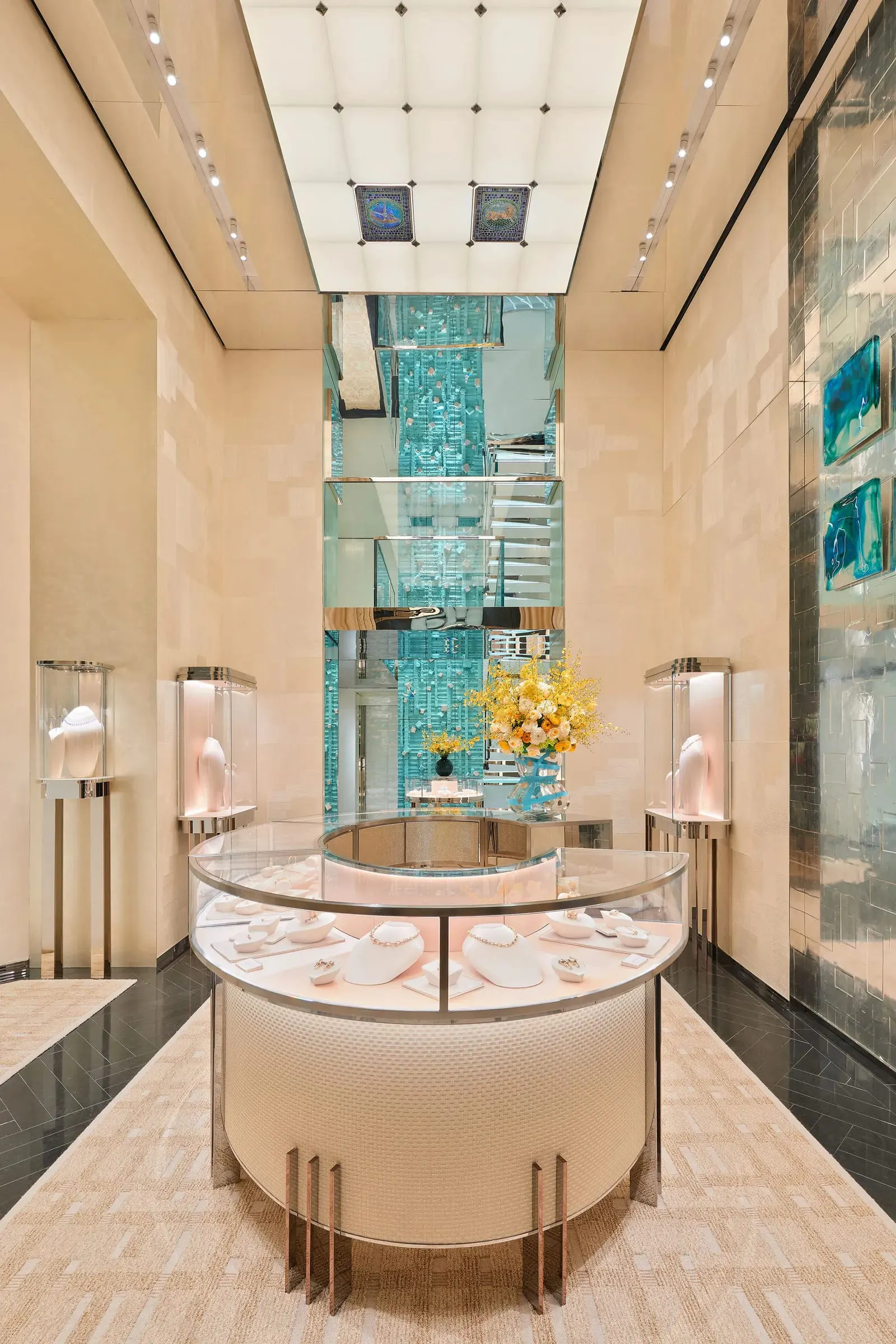 Scala interna, Tiffany Store Galleria
