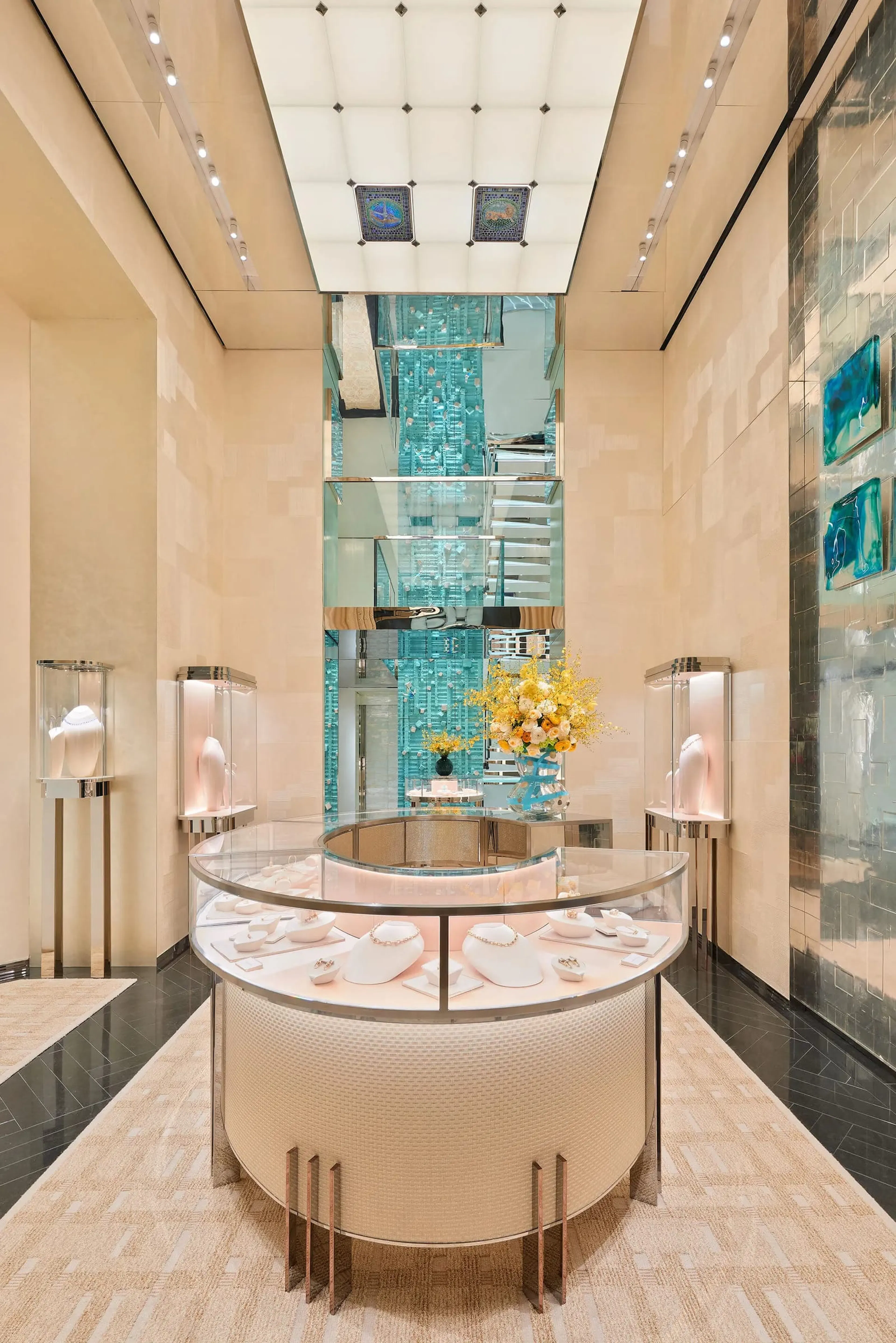 Scala interna, Tiffany Store Galleria