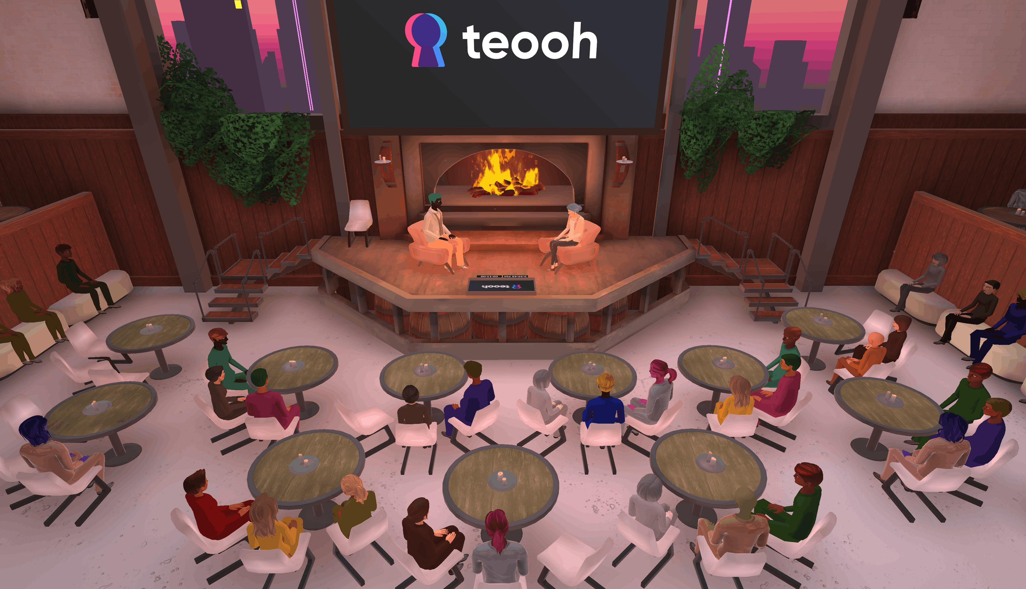 personalized book tour venue