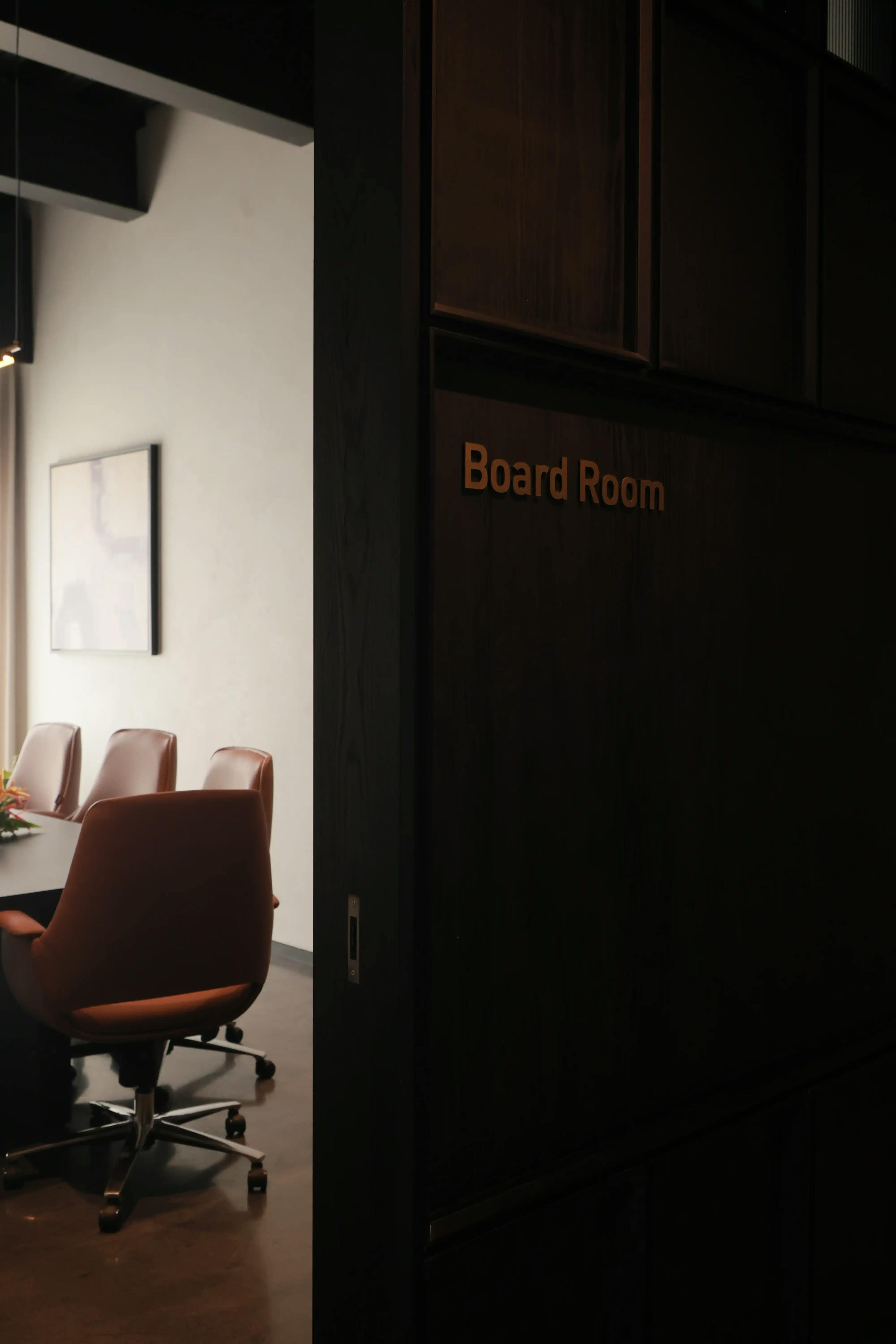 board room at terratone