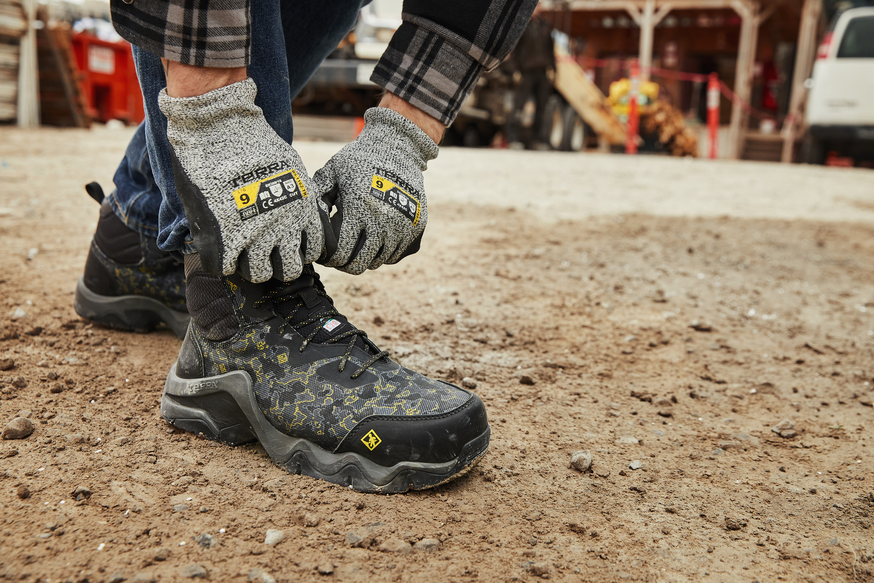 terra work boots on sale