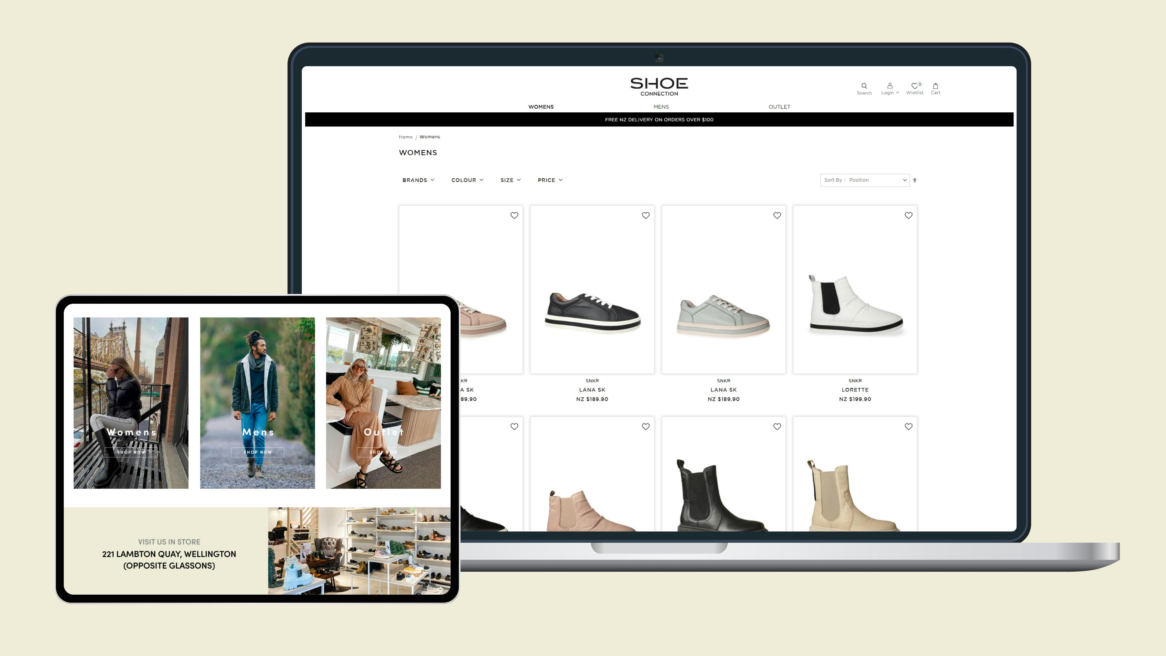 Shoe Connection - Adobe Commerce 