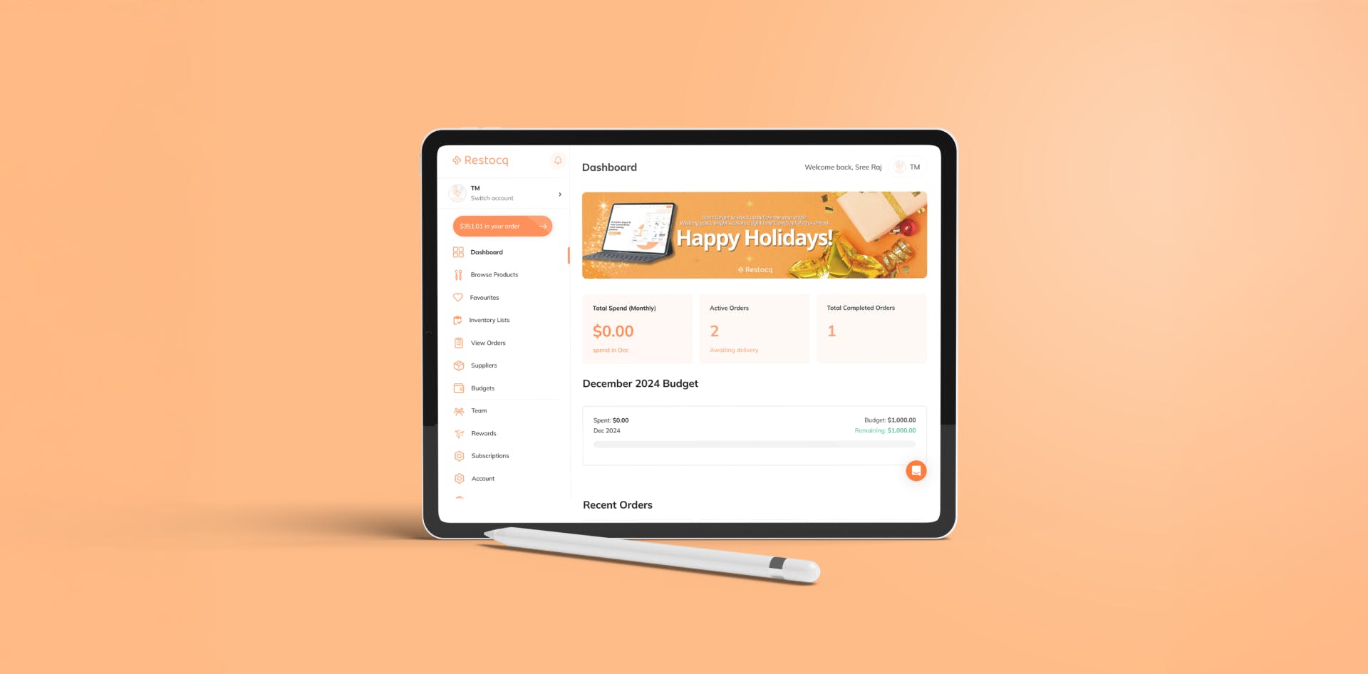 Restocq Desktop Image