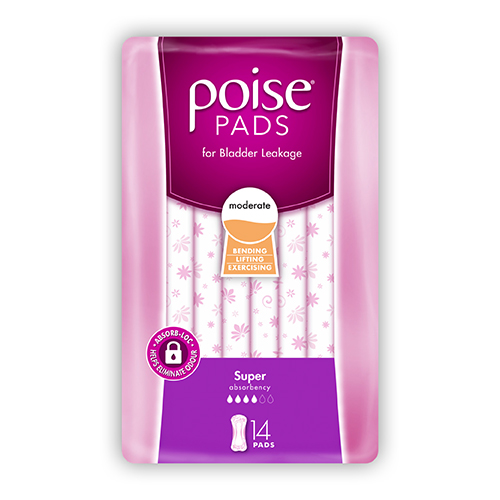 Poise PADs Range