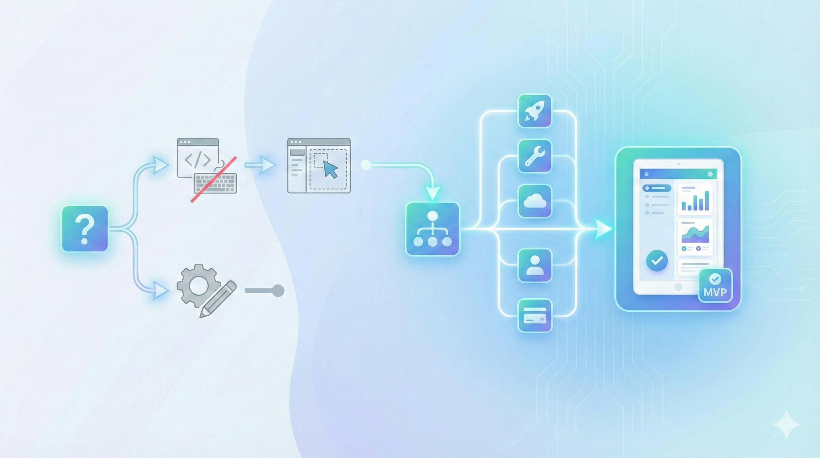 Build an MVP Without Coding, The Only Decision Tree You Need