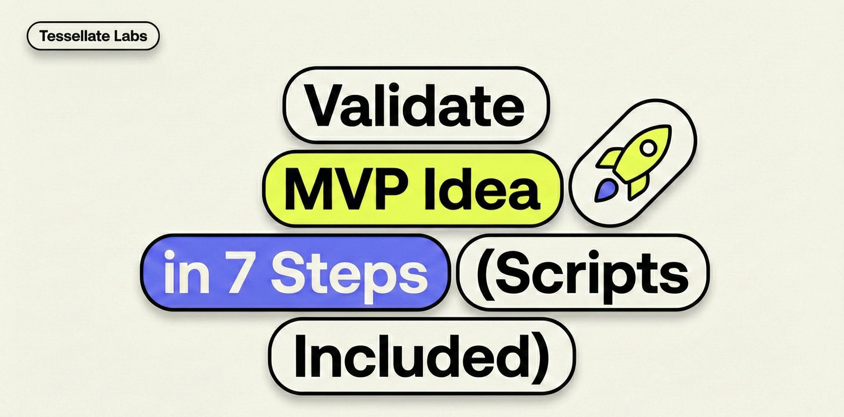 Validate MVP Idea in 7 Steps (Scripts Included)