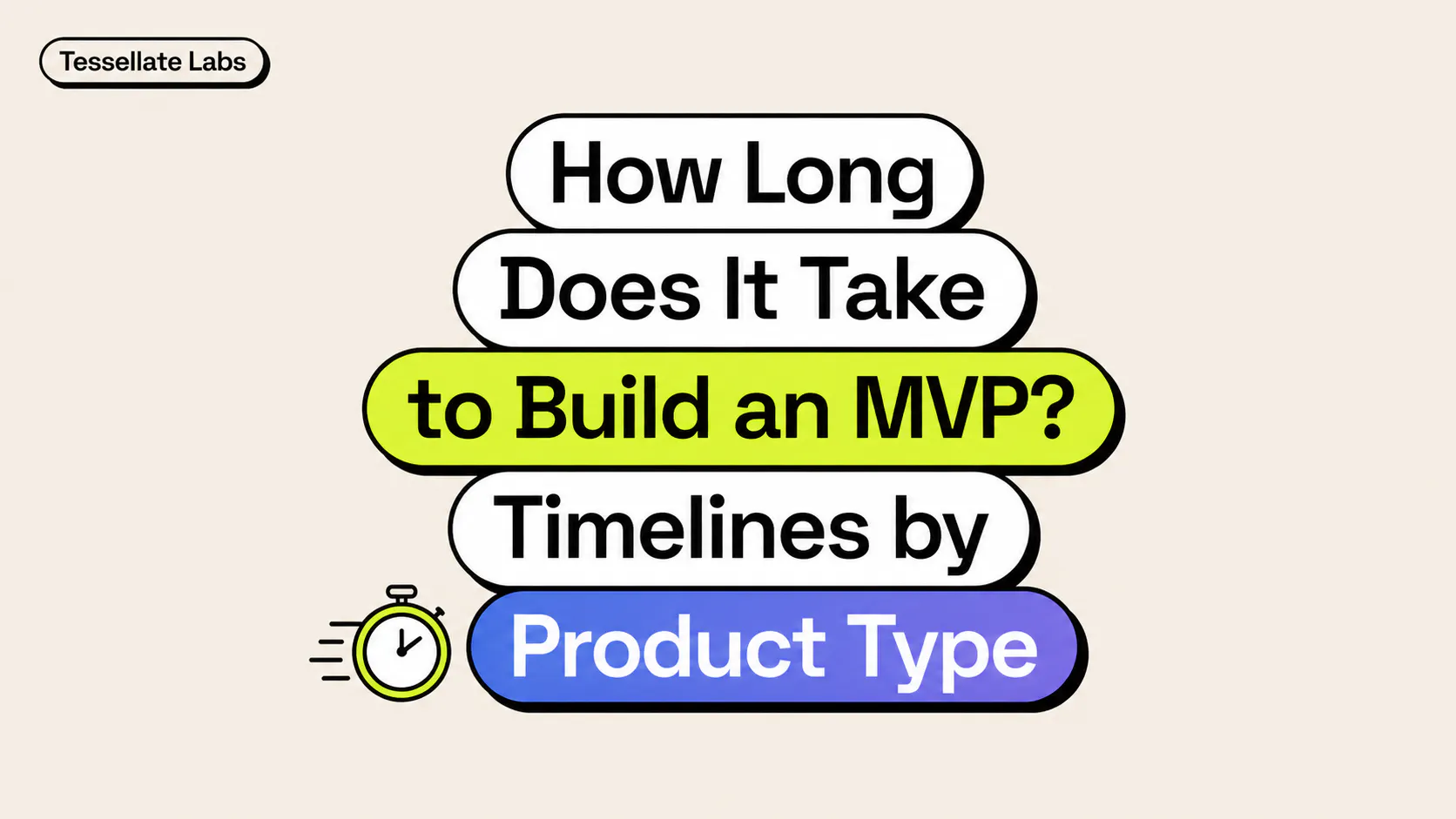 How Long Does It Take to Build an MVP? Timelines by Product Type