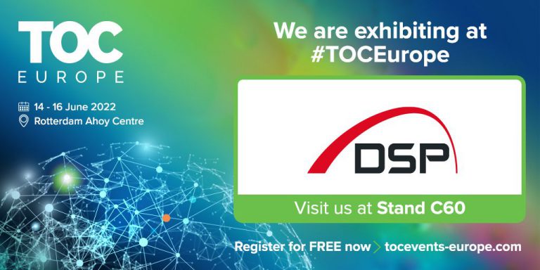 DSP at TOC EUROPE 14-16 June-Rotterdam, Ahoy