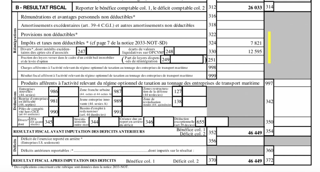 Détermination Du Résultat Fiscal Cerfa – UTJQUQ