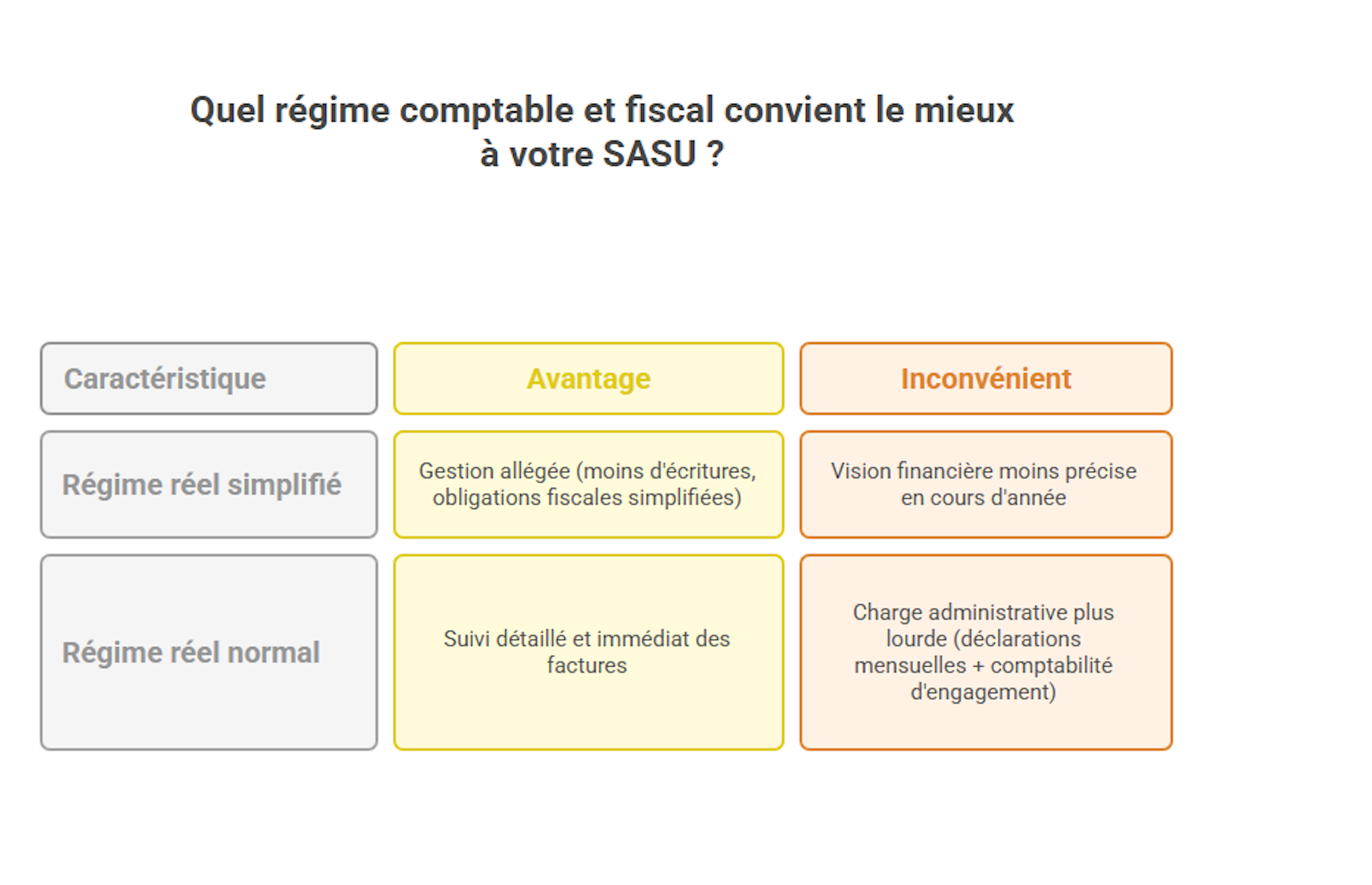 Le régime fiscal qui convient le mieux à la sasu