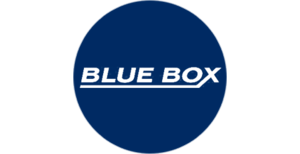 BLUE BOX logo