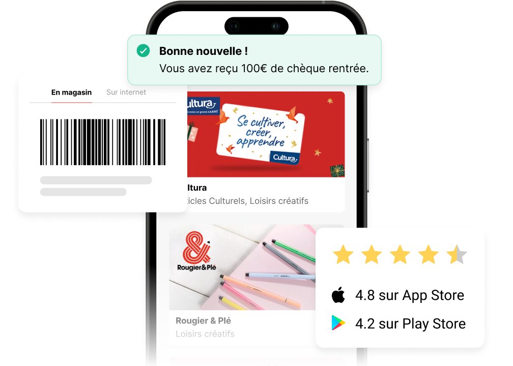 application mobile pour la rentrée scolaire