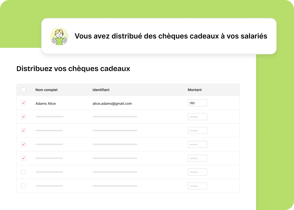 gestion ultra simple sur la plateforme glady