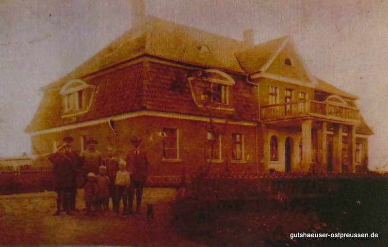 Gutshaus im Jahr 1927