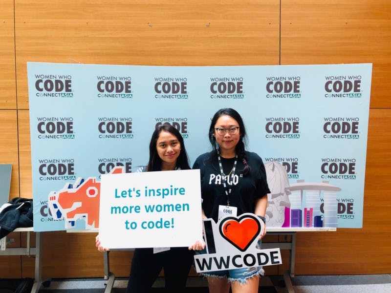 women who code, signage