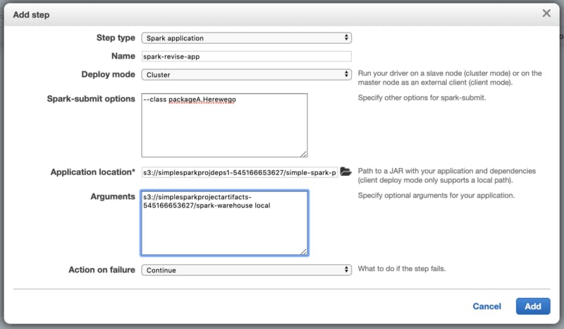 configuration, spark application