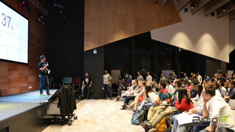 startup weekend singapore, stage