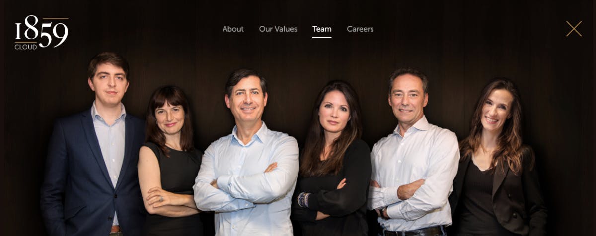 1859 cloud, investment app, team