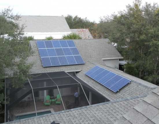 solar panel roof in Fernandina Beach