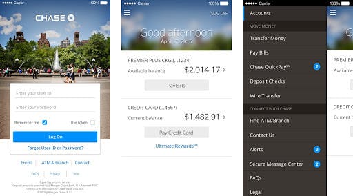mobile banking example