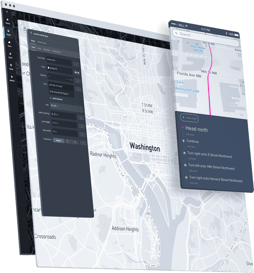 Atlas, an app for truck drivers