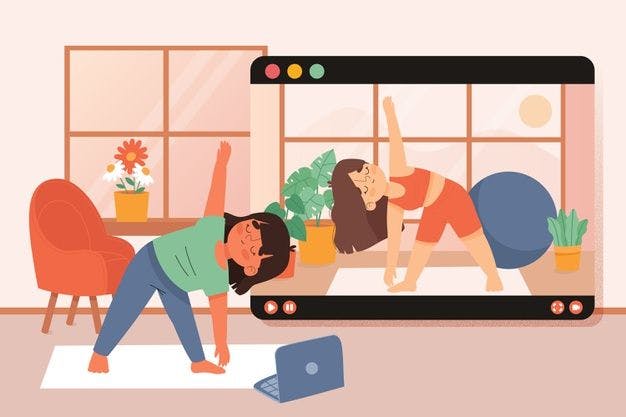 digital workout at home
