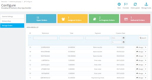 develop order management system