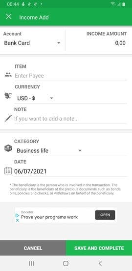 Bank and payment systems integration example