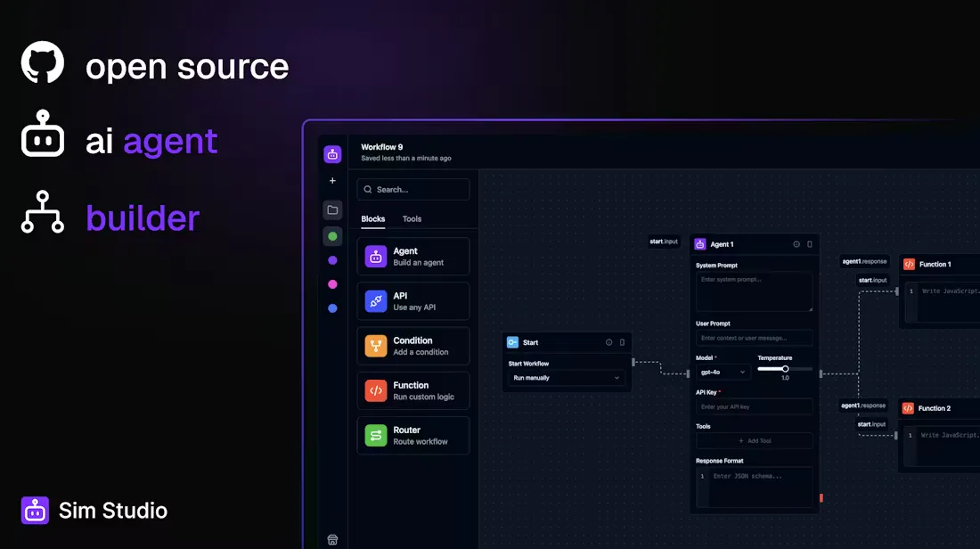 Sim Studio interface