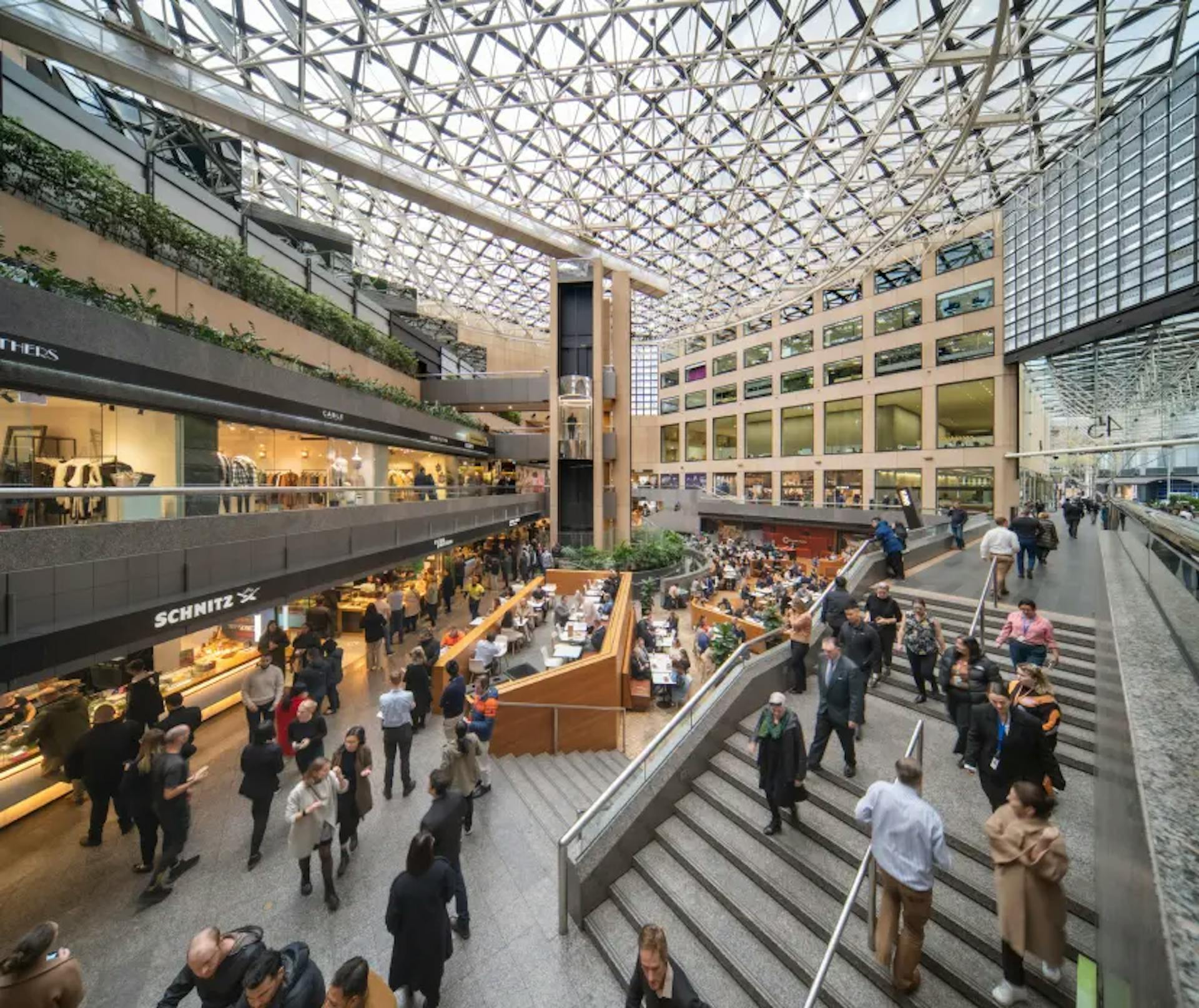 Collins Place Melbourne Courtyard