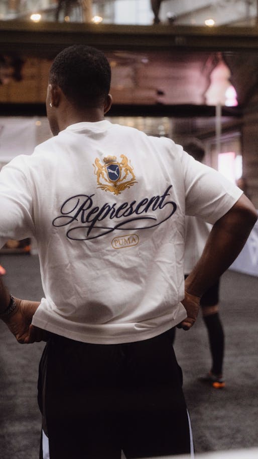 PUMA x Represent collaboration at Battersea Power Station